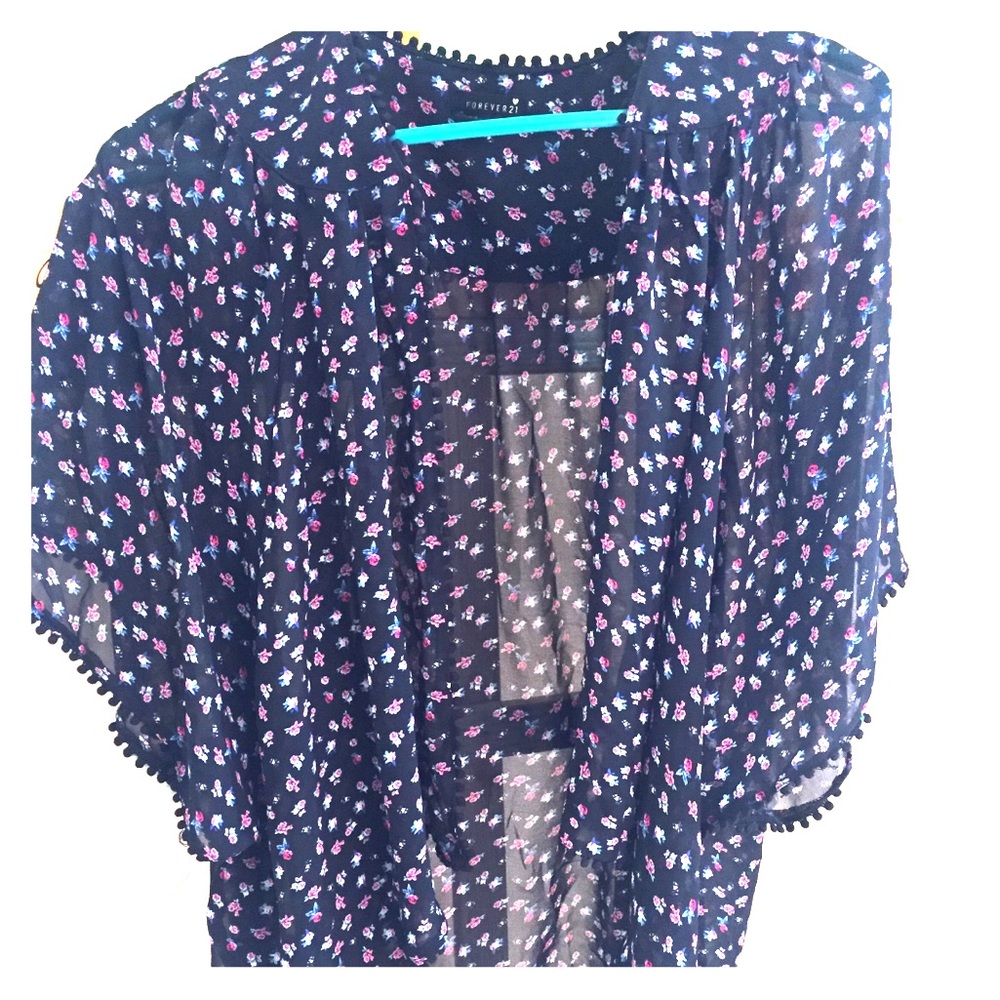 Gorgeous flower shawl
